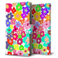 AQUOS wish SHG06 au 画質仕上げ プリント手帳型ケース(薄型スリム)【782 春のルーズフラワーWH】
