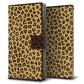 docomo ギャラクシー ノート9 SC-01L 画質仕上げ プリント手帳型ケース(薄型スリム)【1065 ヒョウ柄ベーシックSゴールド】