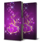 AQUOS wish A104SH Y!mobile 画質仕上げ プリント手帳型ケース(薄型スリム)【1139 舞い降りるハート】