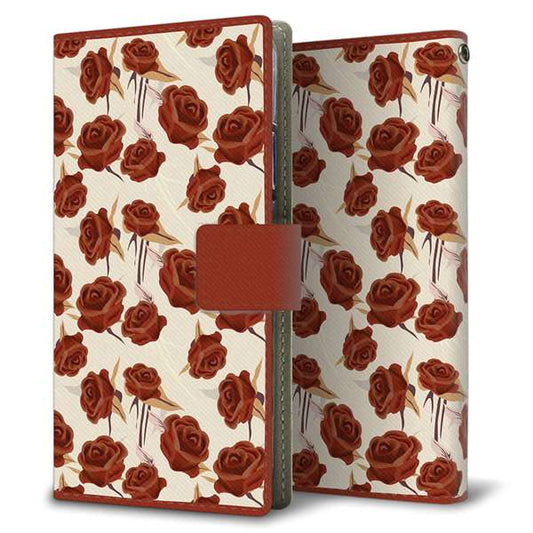 SoftBank アクオス Xx3 mini 603SH 高画質仕上げ プリント手帳型ケース(薄型スリム)【1157 クラシックローズ】