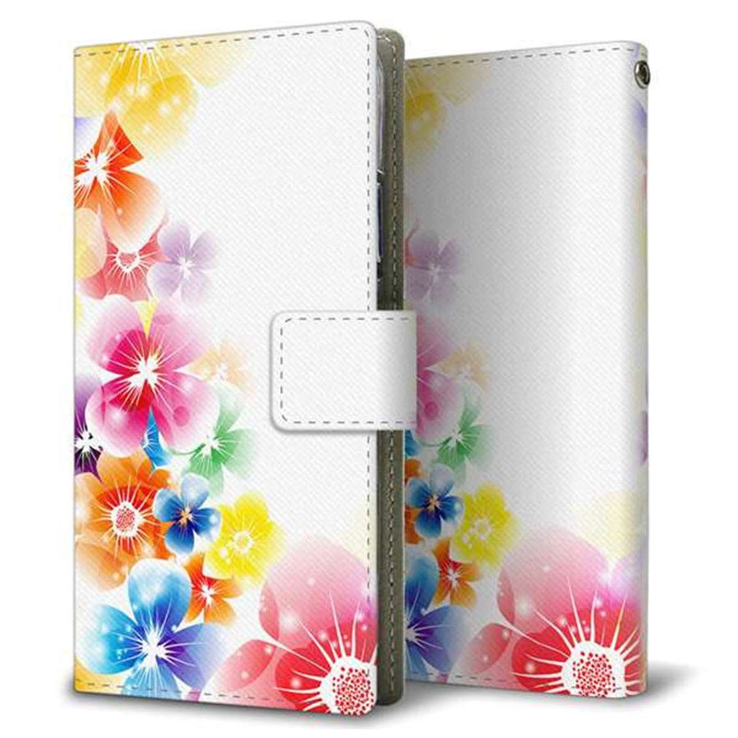 Google Pixel 3 画質仕上げ プリント手帳型ケース(薄型スリム)【1209 光と花】