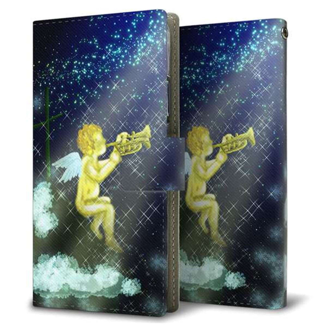 Y!mobile リベロS10 901ZT 画質仕上げ プリント手帳型ケース(薄型スリム)【1248 天使の演奏】