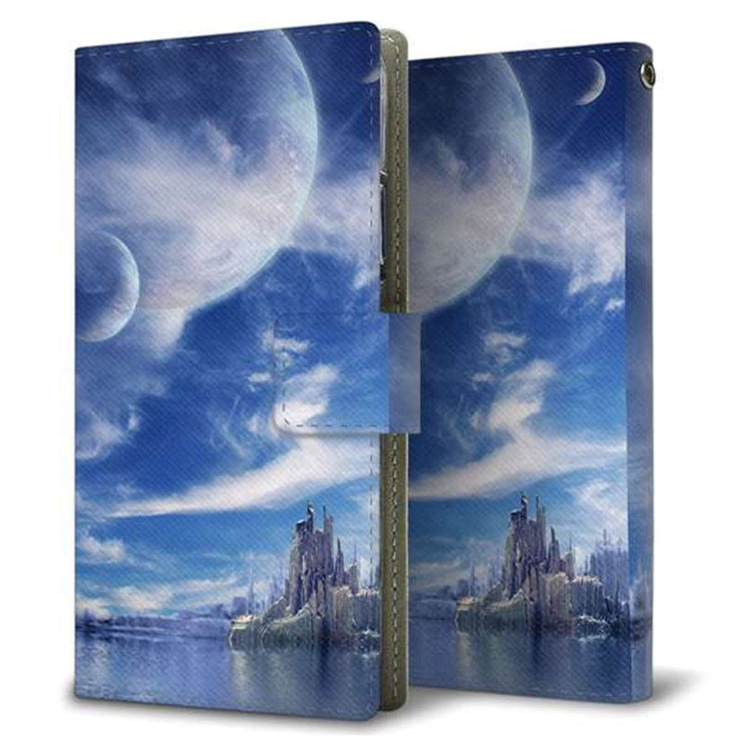 iPhone14 Pro 画質仕上げ プリント手帳型ケース(薄型スリム)【1270 広がる宇宙】