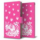 softbank エクスペリア XZs 602SO 高画質仕上げ プリント手帳型ケース(薄型スリム)【AG836 苺兎（ピンク）】