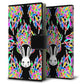 au ギャラクシー S20 5G SCG01 画質仕上げ プリント手帳型ケース(薄型スリム)【AG843 ケーブルプラグ（うざぎ）】