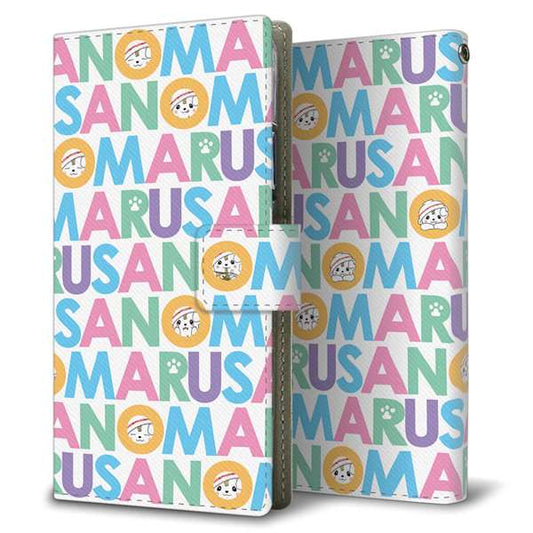 softbank arrows U 801FJ 高画質仕上げ プリント手帳型ケース(薄型スリム)【CA827 さのまるカラフル】