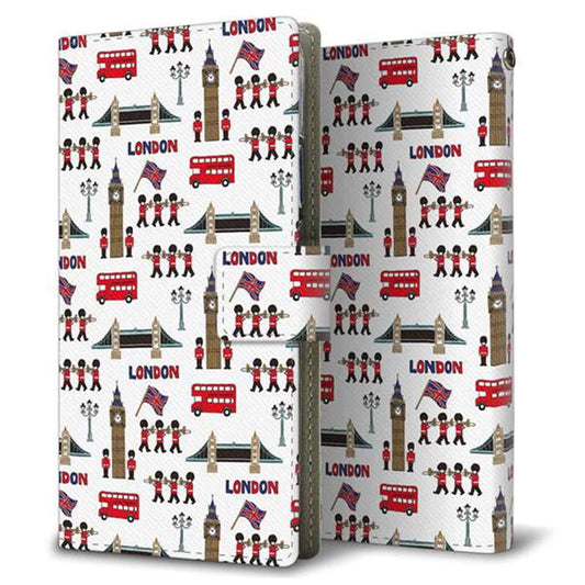 iPhone6 PLUS 画質仕上げ プリント手帳型ケース(薄型スリム)【EK811 ロンドンの街】