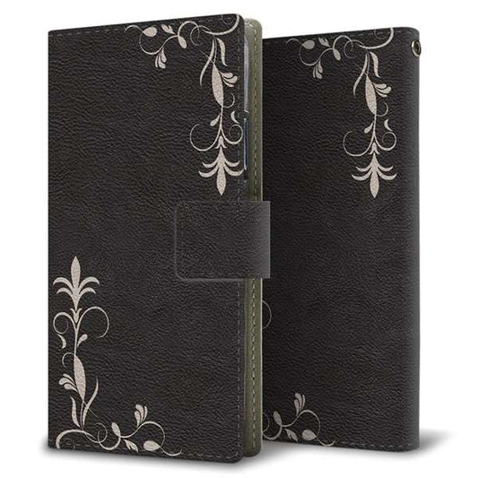 simフリー HUAWEI（ファーウェイ） P30 lite Marie-L22J 高画質仕上げ プリント手帳型ケース(薄型スリム)【EK825 レザー風グラスフレーム】