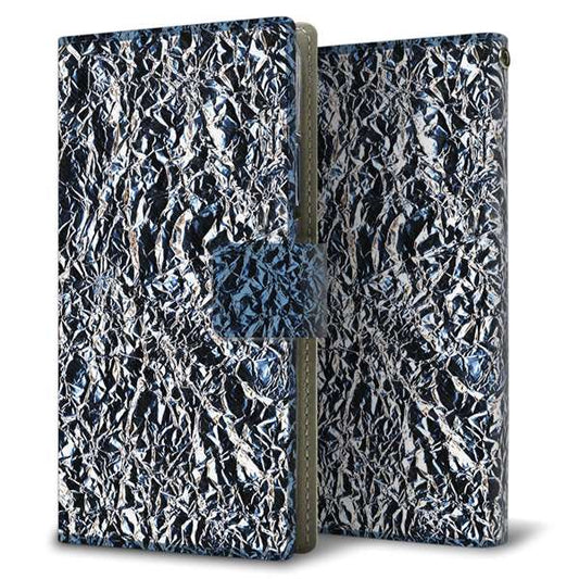 Softbank アクオス R5G 908SH 高画質仕上げ プリント手帳型ケース(薄型スリム)【EK835  スタイリッシュアルミシルバー】