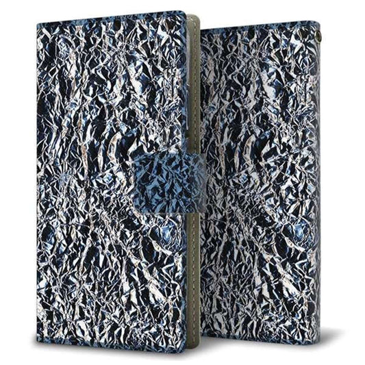 docomo ギャラクシーS21 ウルトラ 5G SC-52B 画質仕上げ プリント手帳型ケース(薄型スリム)【EK835  スタイリッシュアルミシルバー】