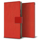 Y!mobile リベロS10 901ZT 画質仕上げ プリント手帳型ケース(薄型スリム)【EK852 レザー風レッド】