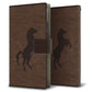 docomo ギャラクシー A20 SC-02M 画質仕上げ プリント手帳型ケース(薄型スリム)【EK861  レザー風馬】