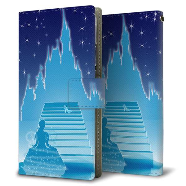 simフリー Moto G7 XT1962-5 高画質仕上げ プリント手帳型ケース(薄型スリム)【EK919  シンデレラ】