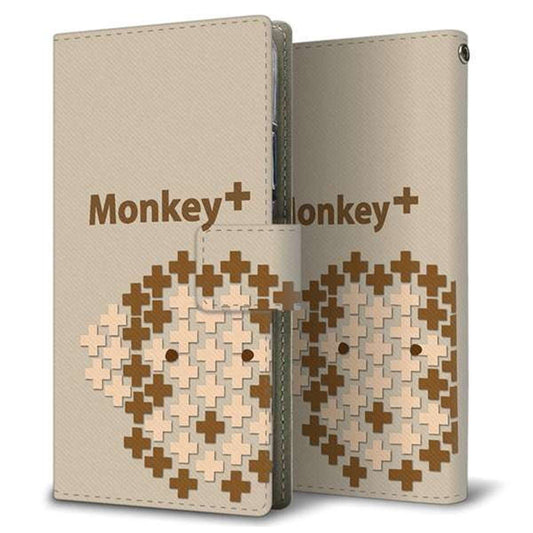 docomo エクスペリア XZ2 SO-03K 画質仕上げ プリント手帳型ケース(薄型スリム)【IA803  Monkey＋】