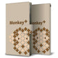 Redmi Note 11 高画質仕上げ プリント手帳型ケース(薄型スリム)【IA803 Monkey＋】