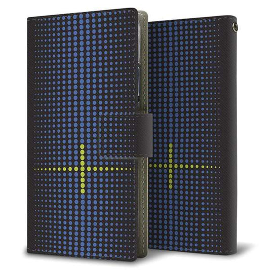 simフリー HUAWEI（ファーウェイ） P30 lite Marie-L22J 高画質仕上げ プリント手帳型ケース(薄型スリム)【IB907  グラデーションドット】