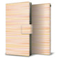 Xperia 10 IV A202SO SoftBank 画質仕上げ プリント手帳型ケース(薄型スリム)【IB909 グラデーションボーダー_オレンジ】