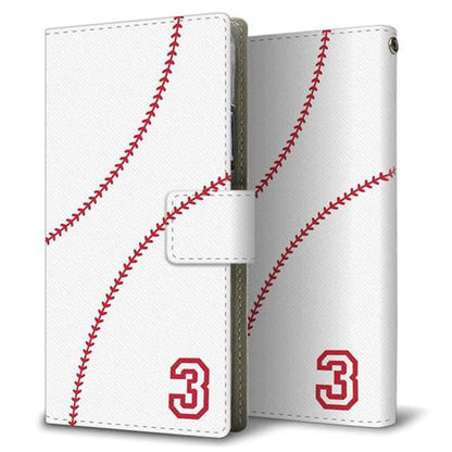 OPPO Reno13 A A501OP Y!mobile 高画質仕上げ プリント手帳型ケース ( 薄型スリム )baseball
