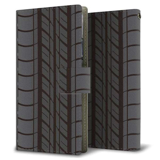 docomo アクオス センス SH-01K 画質仕上げ プリント手帳型ケース(薄型スリム)【IB931 タイヤ】