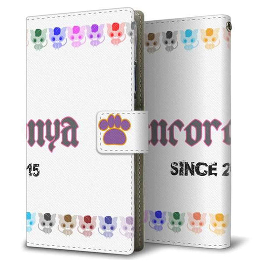 Y!mobile エクスペリア10 III A102SO 画質仕上げ プリント手帳型ケース(薄型スリム)【YA878 アンコローニャ03】