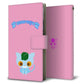 Y!mobile かんたんスマホ2 A001KC 画質仕上げ プリント手帳型ケース(薄型スリム)【YA879 アンコローニャ04ピンク】