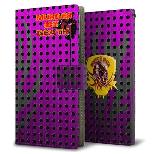 au ギャラクシー S10+ SCV42 画質仕上げ プリント手帳型ケース(薄型スリム)【YA921 MURDER01】