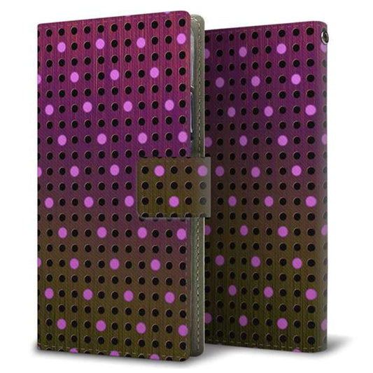 docomo アクオスセンス2 SH-01L 画質仕上げ プリント手帳型ケース(薄型スリム)【YA928 dot04】