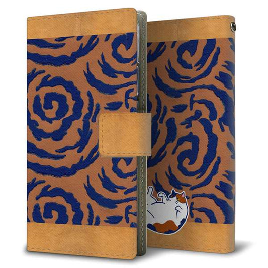 SoftBank HUAWEI nova lite 2 704HW 高画質仕上げ プリント手帳型ケース(薄型スリム)【YA948 和猫04】