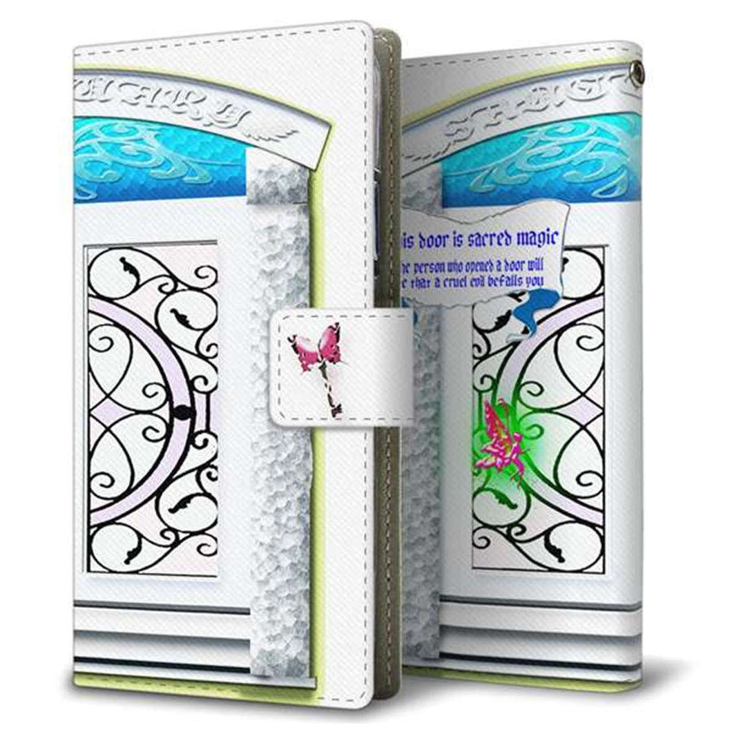 docomo エクスペリアXZ1 コンパクトSO-02K 画質仕上げ プリント手帳型ケース(薄型スリム)【YA967 魔法のドア02】