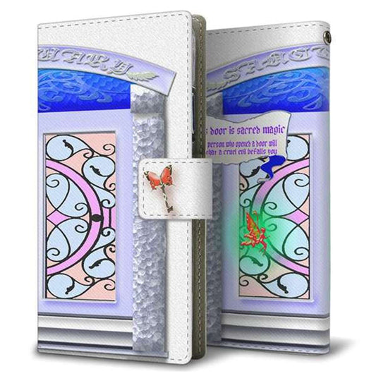 au Xiaomi（シャオミ）Mi 10 Lite 5G XIG01 画質仕上げ プリント手帳型ケース(薄型スリム)【YA970 魔法のドア05】