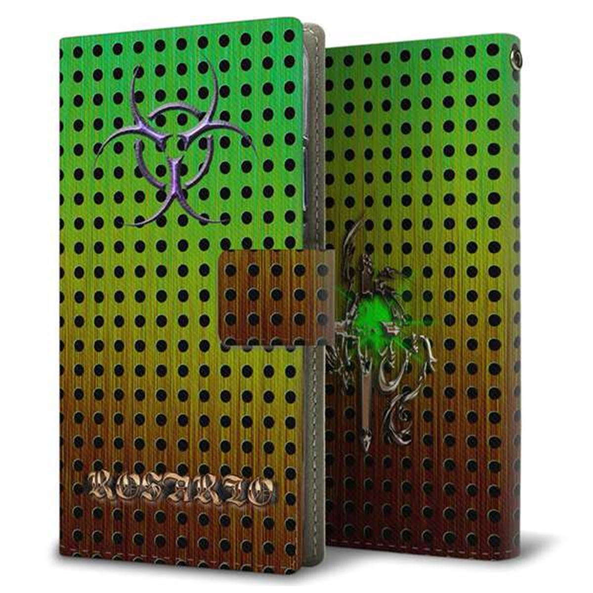 au アクオスゼロ5G basic DX SHG02 画質仕上げ プリント手帳型ケース(薄型スリム)【YA982 ROSARIO_01】