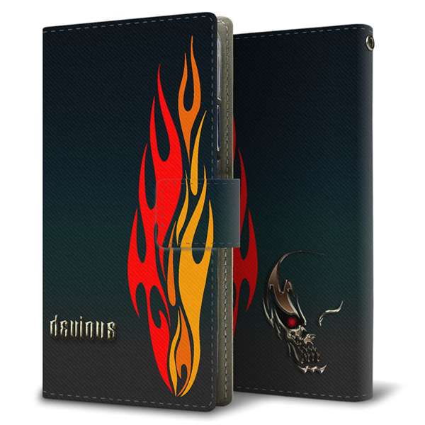 arrows We FCG01 高画質仕上げ プリント手帳型ケース(薄型スリム)デビアス