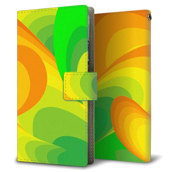 softbank エクスペリアXZ 601SO 高画質仕上げ プリント手帳型ケース(薄型スリム)【YB830 マーブル02】