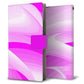 au ギャラクシーA41 SCV48 画質仕上げ プリント手帳型ケース(薄型スリム)【YB862 グラデーションピンク】