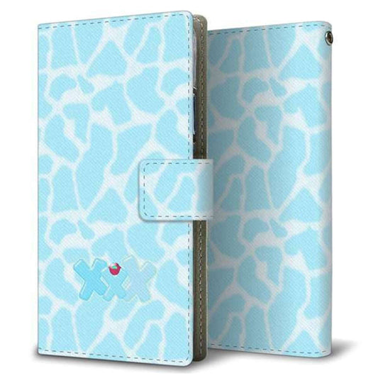 Y!mobile リベロS10 901ZT 画質仕上げ プリント手帳型ケース(薄型スリム)【YB899 キリンブルー】