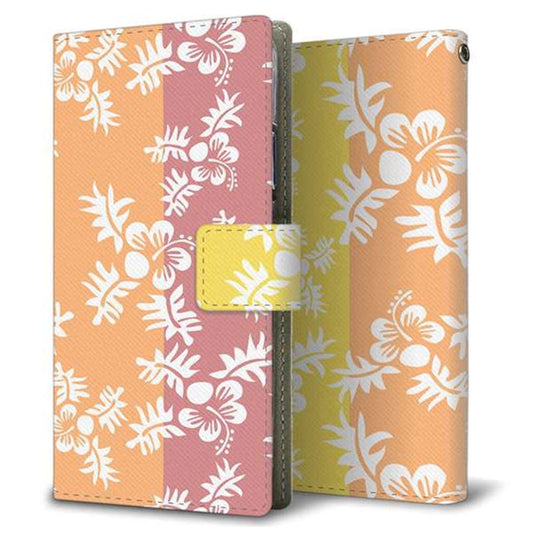 Y!mobile かんたんスマホ2 A001KC 画質仕上げ プリント手帳型ケース(薄型スリム)【YB916 アロハ07】