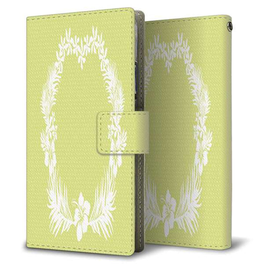 iPhone7 高画質仕上げ プリント手帳型ケース(薄型スリム)【YB936 アロハサラダグリーン】