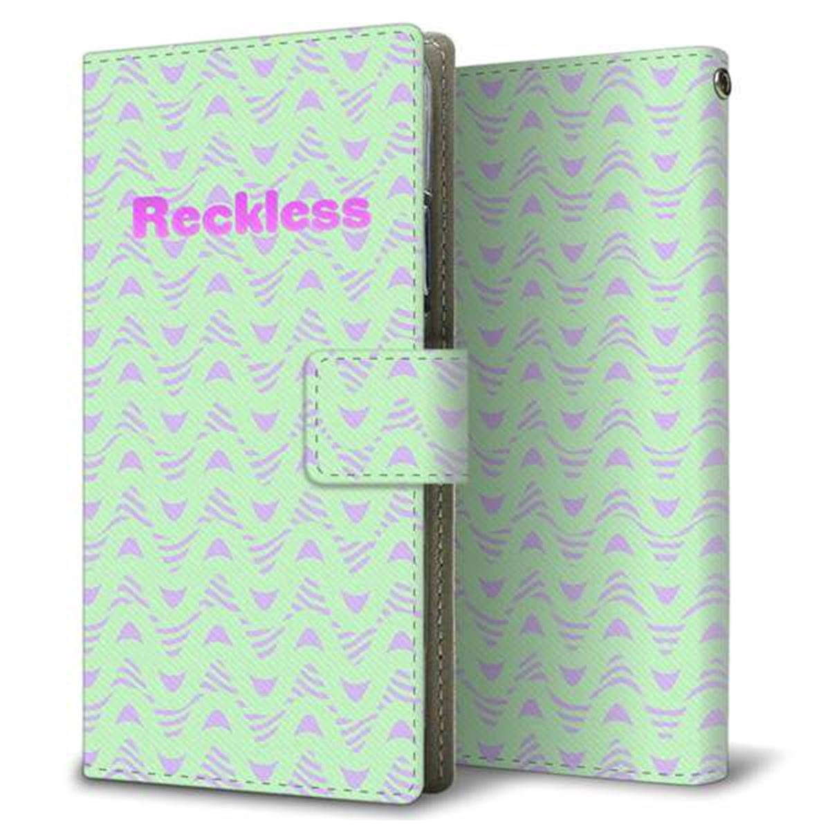 SIMフリー OPPO Reno3 A 画質仕上げ プリント手帳型ケース(薄型スリム)【YC826 フリーケンシー01】