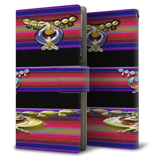 au エクスペリア1 III SOG03 画質仕上げ プリント手帳型ケース(薄型スリム)【YC881 エジプト】