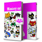 docomo ギャラクシー S10+ オリンピック限定モデル SC-05L 画質仕上げ プリント手帳型ケース(薄型スリム)【YC899 マネネコ02】