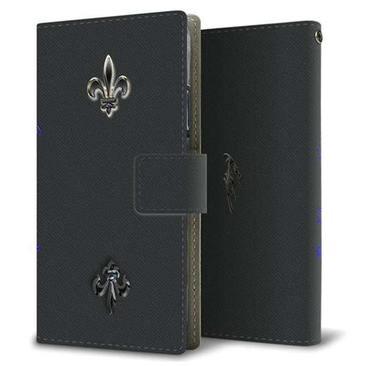 Xperia Ace III SOG08 au 画質仕上げ プリント手帳型ケース(薄型スリム)【YC919 ダブルフレアｓ】