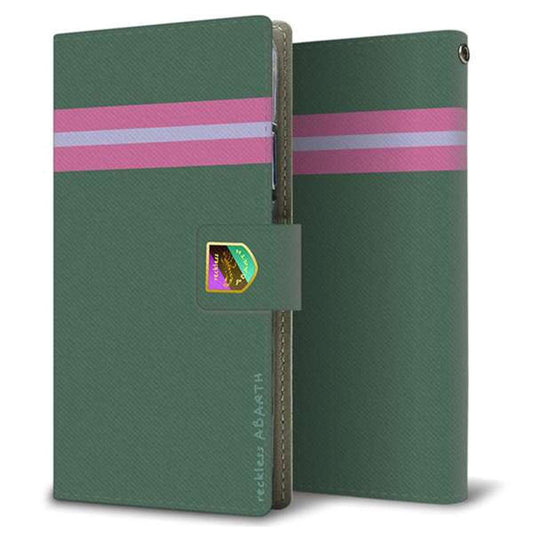 Xperia Ace III SOG08 au 画質仕上げ プリント手帳型ケース(薄型スリム)【YC936 アバルト07】