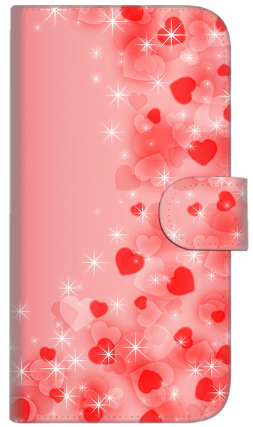 iPhone6 PLUS 高画質仕上げ プリント手帳型ケース(通常型)【003 ハート色の夢】