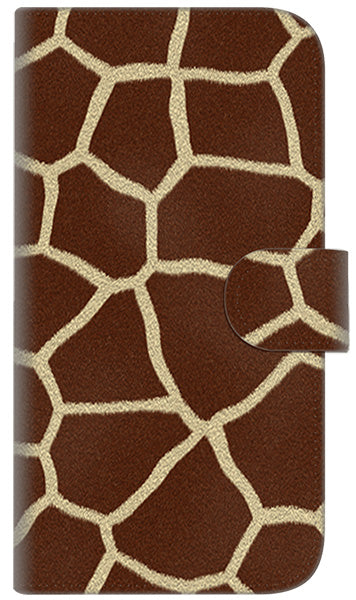 iPhone6 PLUS 高画質仕上げ プリント手帳型ケース(通常型)【209 キリンの背中】