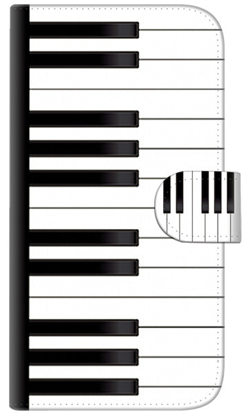 iPhone6 PLUS 高画質仕上げ プリント手帳型ケース(通常型)【292 ピアノ】