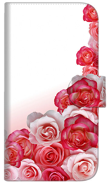 iPhone6 PLUS 高画質仕上げ プリント手帳型ケース(通常型)【299 薔薇の壁】