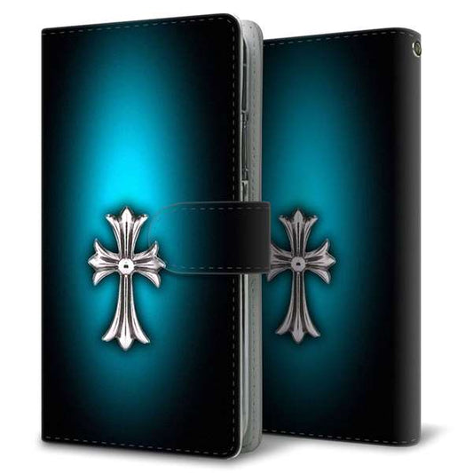 iPhone14 Pro Max 高画質仕上げ プリント手帳型ケース(通常型)【334 クロスブルー】