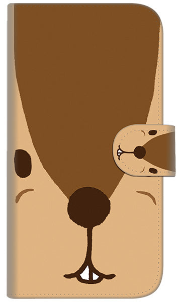 iPhone6 PLUS 高画質仕上げ プリント手帳型ケース(通常型)【349 りす】