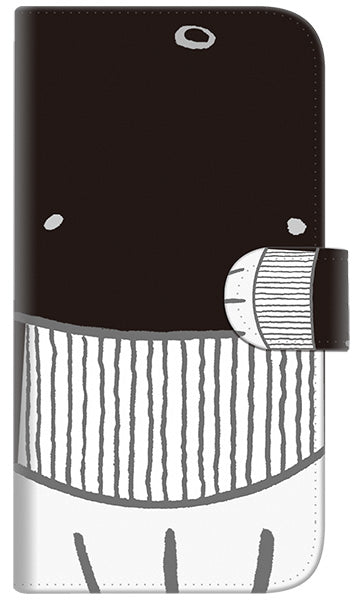 iPhone6 PLUS 高画質仕上げ プリント手帳型ケース(通常型)【355 くじら】