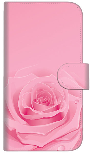 iPhone6 PLUS 高画質仕上げ プリント手帳型ケース(通常型)【401 ピンクのバラ】